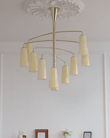 Yara Wisp Glass Chandelier, detail view 25