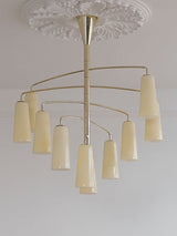Yara Wisp Glass Chandelier, detail view 31