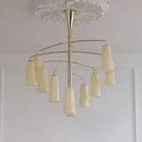 Yara Wisp Glass Chandelier, detail view 32