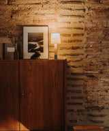 Celine Noir Wood Table Lamp, detail view 27
