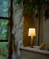 Celine Noir Wood Table Lamp, detail view 30