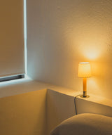 Celine Noir Wood Table Lamp, detail view 32
