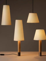 Celine Noir Wood Table Lamp, detail view 13