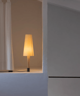 Celine Noir Wood Table Lamp, detail view 14