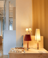 Celine Noir Wood Table Lamp, detail view 9