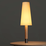 Celine Noir Wood Table Lamp, detail view 12