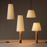 Celine Noir Wood Table Lamp, detail view 15