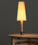 Celine Noir Wood Table Lamp, detail view 16