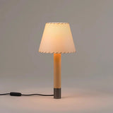 Celine Noir Wood Table Lamp, detail view 17
