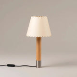 Celine Noir Wood Table Lamp, detail view 19