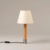 Celine Noir Wood Table Lamp, detail view 23