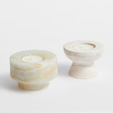 Elara River Stone Candle Holder, detail view 16
