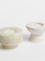 Elara River Stone Candle Holder, detail view 21