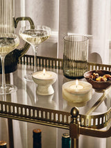 Elara River Stone Candle Holder, detail view 4
