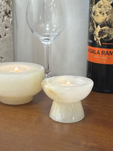 Elara River Stone Candle Holder, detail view 7