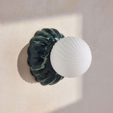 Dalia Halo Stone Wall Light, detail view 18