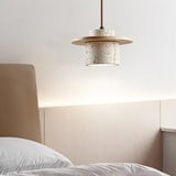 Evara Veil Travertine Pendant Light, detail view 17