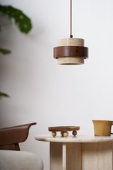 Faron Silva Travertine Pendant Light, detail view 32