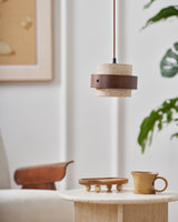 Faron Silva Travertine Pendant Light, detail view 22