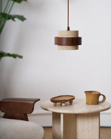 Faron Silva Travertine Pendant Light, detail view 24