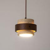 Faron Silva Travertine Pendant Light, detail view 28