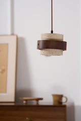 Faron Silva Travertine Pendant Light, detail view 33