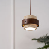 Faron Silva Travertine Pendant Light, detail view 20