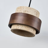 Faron Silva Travertine Pendant Light, detail view 31