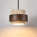 Faron Silva Travertine Pendant Light, detail view 16