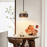 Faron Silva Travertine Pendant Light, detail view 18