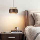 Faron Silva Travertine Pendant Light, detail view 12