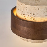 Faron Silva Travertine Pendant Light, detail view 13