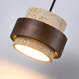 Flora Grove Travertine Wall Light, detail view 12