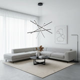 Kaia Rain Aluminum Chandelier, detail view 5