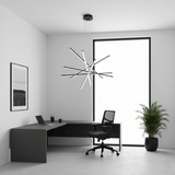 Kaia Rain Aluminum Chandelier, detail view 8