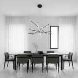 Kaia Rain Aluminum Chandelier, detail view 4