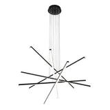 Kaia Rain Aluminum Chandelier, detail view 9