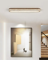 Nora Stone Travertine Ceiling Light, detail view 7