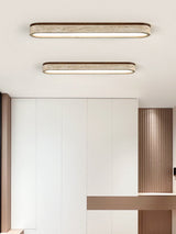 Nora Stone Travertine Ceiling Light, detail view 13