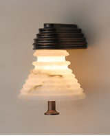 Haven Glow Alabaster Wall Light, detail view 10