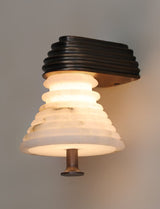 Haven Glow Alabaster Wall Light, detail view 5
