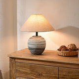 Jora Vale Ceramic Table Lamp, detail view 4