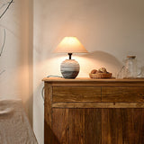 Jora Vale Ceramic Table Lamp, detail view 6