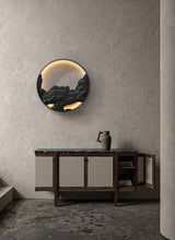 Orla Echo Wood Wall Light, detail view 7