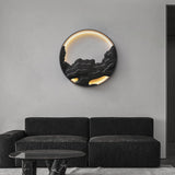 Orla Echo Wood Wall Light, detail view 3