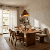 Pella Prism Wood Pendant Light, detail view 5