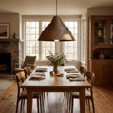 Pella Prism Wood Pendant Light, detail view 6
