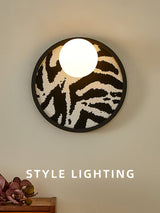 Sable Meadow Glass Wall Light, detail view 19