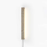 Talia Pine Travertine Wall Light by Maison Velume