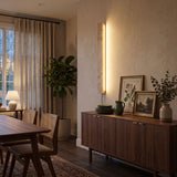 Talia Pine Travertine Wall Light, detail view 4
